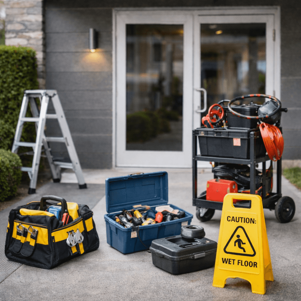 Facility Service Hausmeisterservice für Unternehmen in Essen – Werkzeuge für Wartung und Instandhaltung